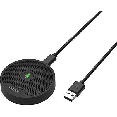 auvisio Mikrofon: Omnidirektionales 360°-Kondensator-Konferenzmikrofon, USB C, PC & Mac (Konferenzmikro, Computermikrofon, Audio) auvisio Mikrofon: Omnidirektionales 360°-Kondensator-Konferenzmikrofon, USB C, PC & Mac (Konferenzmikro, Computermikrofon, Audio)