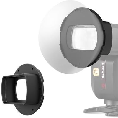 NEEWER Magnetischer Adapterring für Quadratischer Blitz, Silikon Mount Halterung, Lichtdiffusor Aufsatz, kompatibel mit Godox V850III/860II NW620 NW700 NW760 Z880 Z760 Square Head Flash, CRS14 NEEWER Magnetischer Adapterring für Quadratischer Blitz, Silikon Mount Halterung, Lichtdiffusor Aufsatz, kompatibel mit Godox V850III/860II NW620 NW700 NW760 Z880 Z760 Square Head Flash, CRS14