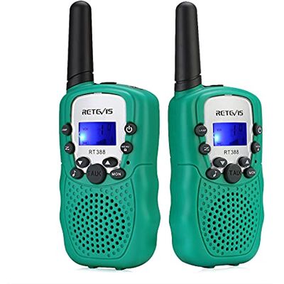 Retevis RT388 Spielzeug 4-12 Jahren, Walkie Talkies für Kinder Outdoor Kleine Geschenke für Kinder, LCD Taschenlampe, Tastensperre, 10 Roger-Ton, Weihnachten Geschenke für Ski Abenteuer Spiel Retevis RT388 Spielzeug 4-12 Jahren, Walkie Talkies für Kinder Outdoor Kleine Geschenke für Kinder, LCD Taschenlampe, Tastensperre, 10 Roger-Ton, Weihnachten Geschenke für Ski Abenteuer Spiel