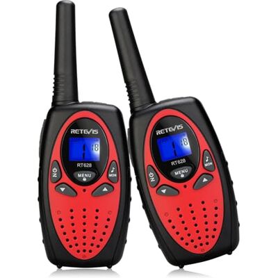 Retevis RT628 Spielzeug 4-12 Jahre für Mädchen, Walkie Talkies für Kinder Kinder Walkie Talkie für Familienspiel, Abenteuer Geschenk Spiele Camping, 10 Klingeltöne Tastatursperre, PMR446 Walki Talki Retevis RT628 Spielzeug 4-12 Jahre für Mädchen, Walkie Talkies für Kinder Kinder Walkie Talkie für Familienspiel, Abenteuer Geschenk Spiele Camping, 10 Klingeltöne Tastatursperre, PMR446 Walki Talki