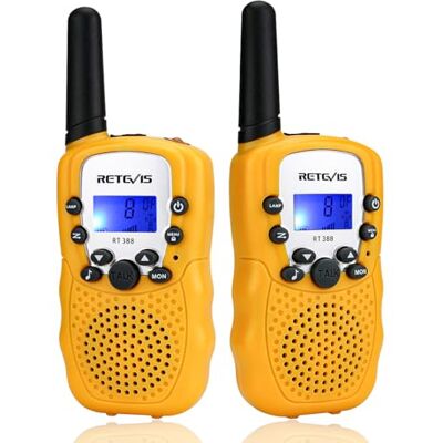 Retevis RT388 Geschenke für 4-12 Mädchen Junge, PMR Walkie Talkie Kinder Walkie Talkies für Kinder, Abenteuer im Freien, Familienspiele Wandern, 10 Roger-Ton, Integriertes Blitzlicht Tastatursperre Retevis RT388 Geschenke für 4-12 Mädchen Junge, PMR Walkie Talkie Kinder Walkie Talkies für Kinder, Abenteuer im Freien, Familienspiele Wandern, 10 Roger-Ton, Integriertes Blitzlicht Tastatursperre
