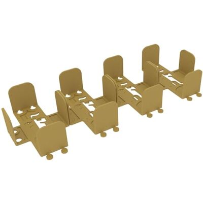 Feldherr 4er Set Kartendeckhalter kompatibel mit Dominion Ideal für Geldkarten + Fluchkarten mit Sleeves Stecksystem für Stabilität Übersichtliche Anordnung Feldherr 4er Set Kartendeckhalter kompatibel mit Dominion Ideal für Geldkarten + Fluchkarten mit Sleeves Stecksystem für Stabilität Übersichtliche Anordnung