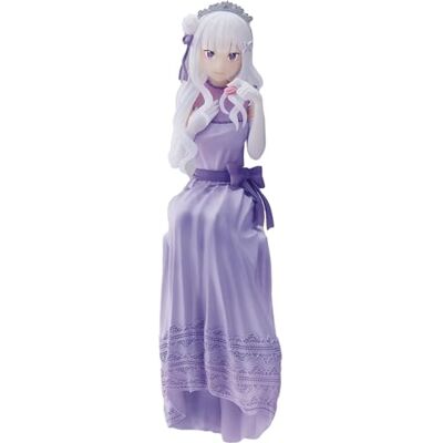 SEGA Goods RE Zero – Emilia Fête – Figur PM Perching 14 cm SEGA Goods RE Zero – Emilia Fête – Figur PM Perching 14 cm