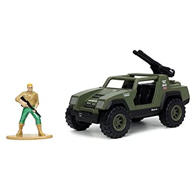 Jada G.I. Joe 1:32 V.A.M.P Die-Cast Vehicle with Duke Figure Jada G.I. Joe 1:32 V.A.M.P Die-Cast Vehicle with Duke Figure