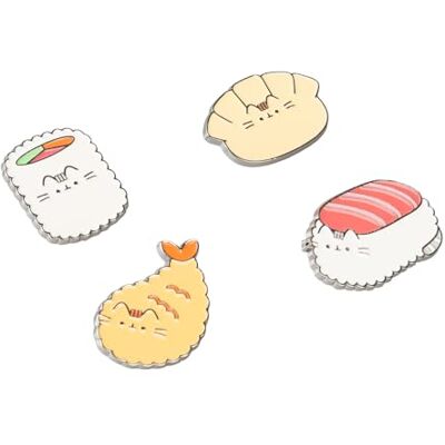 Grupo Erik Pusheen Cat Broche Anstecker Pin Merch Geschenke Broschen für Kleidung Set 4 Buttons Kawaii Stuff Accessoires Fanartikel Grupo Erik Pusheen Cat Broche Anstecker Pin Merch Geschenke Broschen für Kleidung Set 4 Buttons Kawaii Stuff Accessoires Fanartikel
