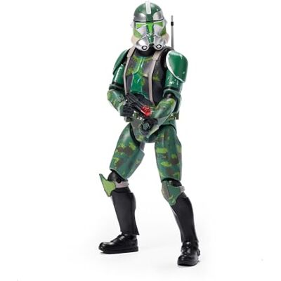 Disney Official Star Wars The Clone Wars Kommandant Gree Sprechende Actionfigur 41. Legion Bewegliche Figur mit Soundeffekten 26,5 cm Disney Official Star Wars The Clone Wars Kommandant Gree Sprechende Actionfigur 41. Legion Bewegliche Figur mit Soundeffekten 26,5 cm