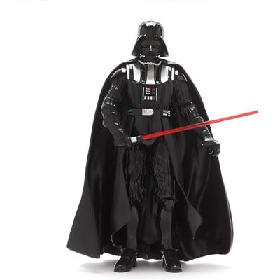 Disney Official Star Wars Darth Vader Sprechende Actionfigur mit leuchtendem Lichtschwert und Soundeffekten Bewegliche Sammelfigur 33 cm Disney Official Star Wars Darth Vader Sprechende Actionfigur mit leuchtendem Lichtschwert und Soundeffekten Bewegliche Sammelfigur 33 cm