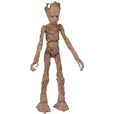 Marvel Hasbro Legends Thor: Love and Thunder 15 cm große Groot Action-Figur, 4 Accessoires, 1 Build-A-Figure Element, Multi, F1410 Marvel Hasbro Legends Thor: Love and Thunder 15 cm große Groot Action-Figur, 4 Accessoires, 1 Build-A-Figure Element, Multi, F1410