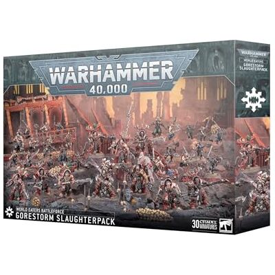 Games Workshop Warhammer 40.000 World Eaters Battleforce Gorestorm Slaughterpack Games Workshop Warhammer 40.000 World Eaters Battleforce Gorestorm Slaughterpack