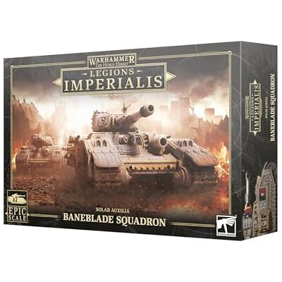 Games Workshop Warhammer Legions Imperialis Solar Auxilia Baneblade Squadron Games Workshop Warhammer Legions Imperialis Solar Auxilia Baneblade Squadron