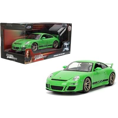 Jada Toys Fast & Furious Maßstab 1:24 Druckguss 2007 Porsche 911 GT3 – Türen zum Öffnen, detaillierter Innenraum, Gummireifen – Sammlerstück ab 8 Jahren – Authentisch von Fast X Jada Toys Fast & Furious Maßstab 1:24 Druckguss 2007 Porsche 911 GT3 – Türen zum Öffnen, detaillierter Innenraum, Gummireifen – Sammlerstück ab 8 Jahren – Authentisch von Fast X
