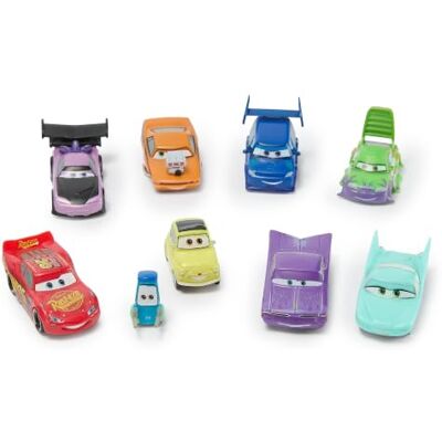 Disney Official, Cars, Großes Figuren-Spielset, 15 Figuren, 10 cm Cars Figurenset mit 15 Charakteren, darunter Lightning McQueen und Hook, ideal zum Ausdenken von Geschichten und Ausstellen Disney Official, Cars, Großes Figuren-Spielset, 15 Figuren, 10 cm Cars Figurenset mit 15 Charakteren, darunter Lightning McQueen und Hook, ideal zum Ausdenken von Geschichten und Ausstellen