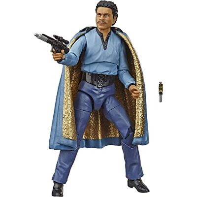 Star Wars The Black Series Lando Calrissian 15 cm große Imperium schlägt zurück 40-jähriges Jubiläum Action-Figur zum Sammeln Star Wars The Black Series Lando Calrissian 15 cm große Imperium schlägt zurück 40-jähriges Jubiläum Action-Figur zum Sammeln