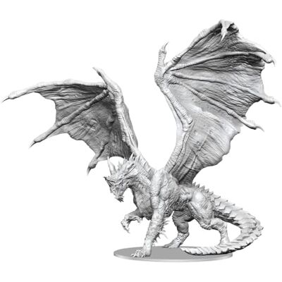 WizKids Adult Blue Dragon: D&D Nolzur's Marvelous Unpainted Miniatures WizKids Adult Blue Dragon: D&D Nolzur's Marvelous Unpainted Miniatures