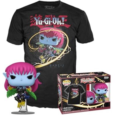 Funko POP! & Tee: YuGiOh Harpie Lady Schwarz L Yu-Gi-Oh! T-Shirt Kleidung mit Vinyl-Sammelfigur Geschenkidee Spielzeug und Kurzärmeliges Top Für Erwachsene Männer und Frauen Funko POP! & Tee: YuGiOh Harpie Lady Schwarz L Yu-Gi-Oh! T-Shirt Kleidung mit Vinyl-Sammelfigur Geschenkidee Spielzeug und Kurzärmeliges Top Für Erwachsene Männer und Frauen