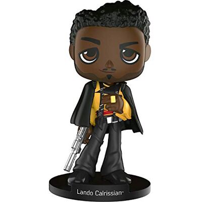 Star Wars Funko 28016 : Solo 28016 Wobbler Solo Lando Calrissian Figure, Multi Colour Star Wars Funko 28016 : Solo 28016 Wobbler Solo Lando Calrissian Figure, Multi Colour