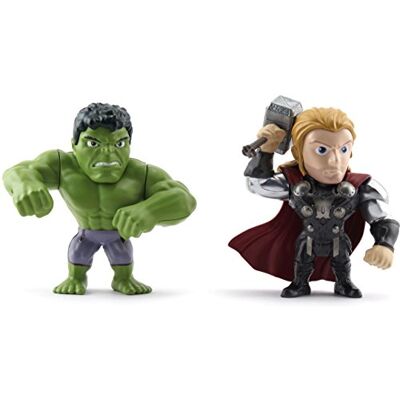 Jada Metals Marvel M66 Classic Doppelpack – Hulk & Thor Jada Metals Marvel M66 Classic Doppelpack – Hulk & Thor