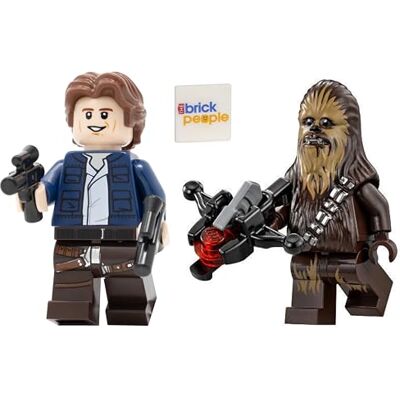 Lego Star Wars: Han Solo Minifigur und Chewbacca Combo Lego Star Wars: Han Solo Minifigur und Chewbacca Combo