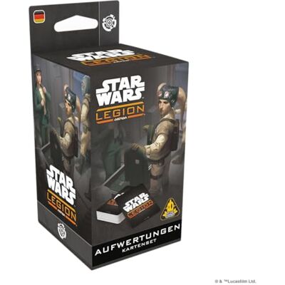 Asmodee , Star Wars: Legion – Aufwertungen Kartenset, Tabletop-Erweiterung Asmodee , Star Wars: Legion – Aufwertungen Kartenset, Tabletop-Erweiterung