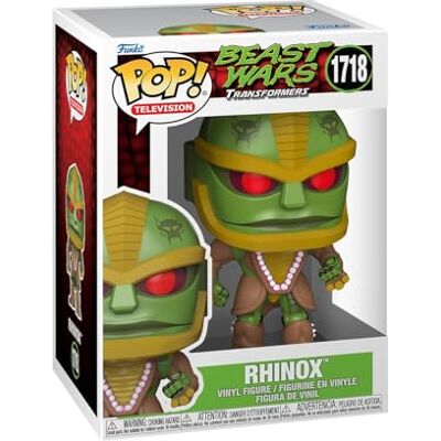 Funko POP! TV: Transformers Classic Rhinox Offizielles Action/Adventure Merch Vinyl Sammelfigur als Regal Deko Geschenkidee zum Geburtstag für Fans und Sammler Funko POP! TV: Transformers Classic Rhinox Offizielles Action/Adventure Merch Vinyl Sammelfigur als Regal Deko Geschenkidee zum Geburtstag für Fans und Sammler