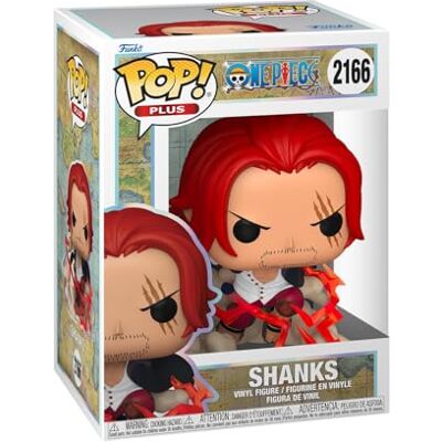 Funko POP! Plus: One Piece Shanks Offizieller Fanartikel und Merch Vinyl Sammelfigur als Regal Deko Geschenkidee zum Geburtstag für Fans und Sammler Funko POP! Plus: One Piece Shanks Offizieller Fanartikel und Merch Vinyl Sammelfigur als Regal Deko Geschenkidee zum Geburtstag für Fans und Sammler