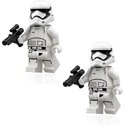 Lego Star Wars The Force Awakens Minifigur 2er Pack First Order Stormtrooper mit Blaster Guns Lego Star Wars The Force Awakens Minifigur 2er Pack First Order Stormtrooper mit Blaster Guns