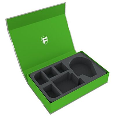 Feldherr Magnetbox grün kompatibel mit Star Wars X-Wing Millennium Falke und 4 Schiffe Feldherr Magnetbox grün kompatibel mit Star Wars X-Wing Millennium Falke und 4 Schiffe