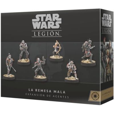 Atomic Star Wars Legion: La Remesa Mala Miniatur-Erweiterung ab 14 Jahren für 2 Spieler 1-2 Stunden pro Spiel Spanisch Atomic Star Wars Legion: La Remesa Mala Miniatur-Erweiterung ab 14 Jahren für 2 Spieler 1-2 Stunden pro Spiel Spanisch