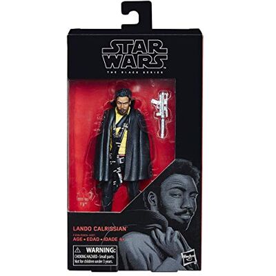 Star Wars Hasbro E1206ES0 The Black Series Figure Lando Carlissian, Actionfigur 6 Zoll Star Wars Hasbro E1206ES0 The Black Series Figure Lando Carlissian, Actionfigur 6 Zoll