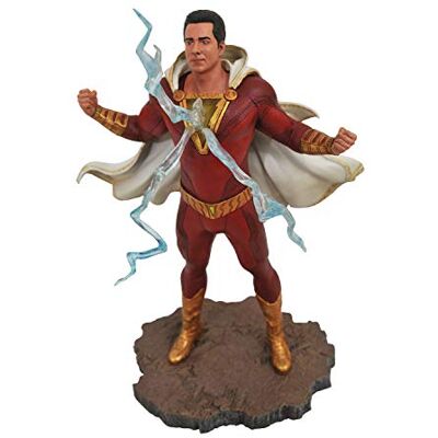 Diamond Select FEB192438 DC Gallery: Shazam Version Figure Neuheit Movie PVC Statue, Einfarbig, Mehrfarbig, Medium Diamond Select FEB192438 DC Gallery: Shazam Version Figure Neuheit Movie PVC Statue, Einfarbig, Mehrfarbig, Medium
