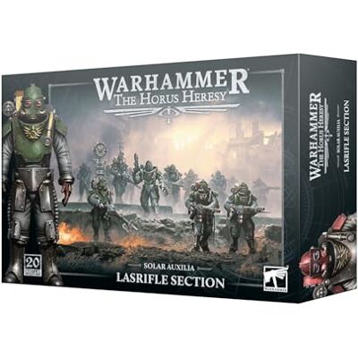 Games Workshop Warhammer Horus Heresy Solar Auxilia: Lasrifle Section Games Workshop Warhammer Horus Heresy Solar Auxilia: Lasrifle Section