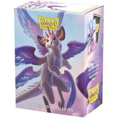 Dragon Brushed Art Sleeves The Whiskerwing 100 CT Smooth & Tough Premium TCG Sleeves Compatible with Pokemon, Flesh & Blood, One Piece & Magic the Gathering Dragon Brushed Art Sleeves The Whiskerwing 100 CT Smooth & Tough Premium TCG Sleeves Compatible with Pokemon, Flesh & Blood, One Piece & Magic the Gathering