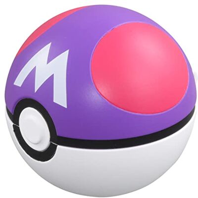 TOMY Takara Pokemon Monster Collection MB-04 Master Ball Pokemon Figure Toy 4 Years and Up, Passed Toy Safety Standards ST Mark Certified TOMY Takara Pokemon Monster Collection MB-04 Master Ball Pokemon Figure Toy 4 Years and Up, Passed Toy Safety Standards ST Mark Certified
