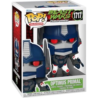 Funko POP! TV: Transformers Optimus Primal (Classic) Offizielles Action/Adventure Merch Vinyl Sammelfigur als Regal Deko Geschenkidee zum Geburtstag für Fans und Sammler Funko POP! TV: Transformers Optimus Primal (Classic) Offizielles Action/Adventure Merch Vinyl Sammelfigur als Regal Deko Geschenkidee zum Geburtstag für Fans und Sammler