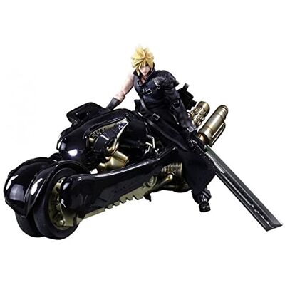SQUARE ENIX Play Arts Kai Cloud Strife & Fenrir FINAL Fantasy VII Advent Children SQUARE ENIX Play Arts Kai Cloud Strife & Fenrir FINAL Fantasy VII Advent Children