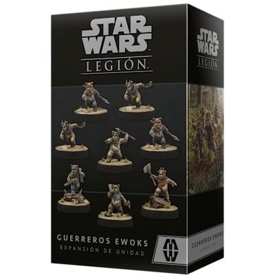 Atomic Star Wars Legion Ewoks Krieger Miniaturspiel auf Spanisch Atomic Star Wars Legion Ewoks Krieger Miniaturspiel auf Spanisch
