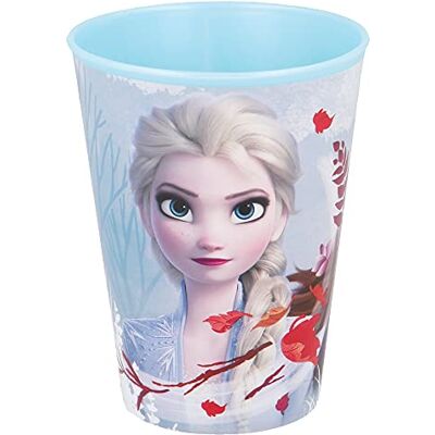 Stor 260 ml Plastikbecher für Kinder mit Disney-Frozen-Grafiken, waschbar und wiederverwendbar, nicht für die Mikrowelle geeignet Stor 260 ml Plastikbecher für Kinder mit Disney-Frozen-Grafiken, waschbar und wiederverwendbar, nicht für die Mikrowelle geeignet