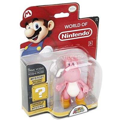 Nintendo Figur (10cm) W3 Yoshi (pink) mit Ei Nintendo Figur (10cm) W3 Yoshi (pink) mit Ei
