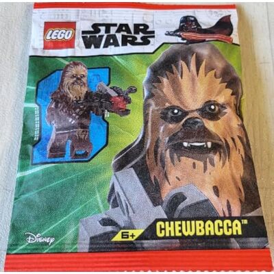 Lego Star Wars Chewbacca Minifigur mit Schießarmbrust Lego Star Wars Chewbacca Minifigur mit Schießarmbrust