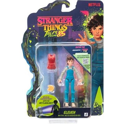Jazwares Stranger Things: Tales from ‘85 STRT0016 Elf Action-Figur, 10 cm Offizielle Figur mit Zubehör Jazwares Stranger Things: Tales from ‘85 STRT0016 Elf Action-Figur, 10 cm Offizielle Figur mit Zubehör