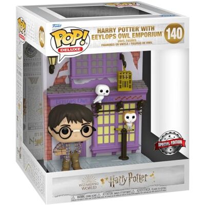 Harry Potter mit Eeylops Owl Emporium (Pop! Deluxe) Vinyl Figur 140 Unisex Super Pop! Standard Harry Potter mit Eeylops Owl Emporium (Pop! Deluxe) Vinyl Figur 140 Unisex Super Pop! Standard