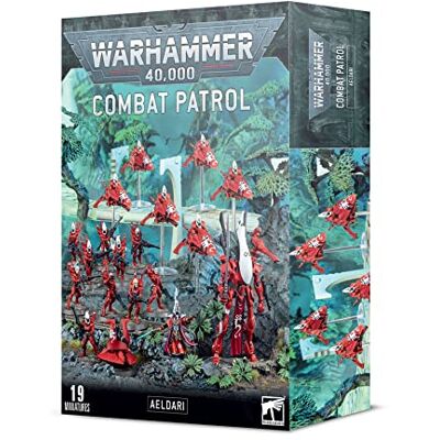 Games Workshop Warhammer 40.000 Kampfpatrouille: Aeldari, Schwarz Games Workshop Warhammer 40.000 Kampfpatrouille: Aeldari, Schwarz