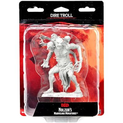 WizKids /NECA D&D Nolzur's Marvelous Miniatures: Dire Troll (6 Units) WizKids /NECA D&D Nolzur's Marvelous Miniatures: Dire Troll (6 Units)