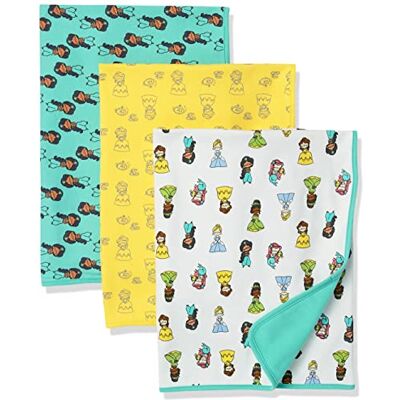 Amazon Disney Marvel Star Wars Princess Unisex Baby Wickeltücher, 3er-Pack, 3er-Pack Princess Wish, Einheitsgröße Amazon Disney Marvel Star Wars Princess Unisex Baby Wickeltücher, 3er-Pack, 3er-Pack Princess Wish, Einheitsgröße