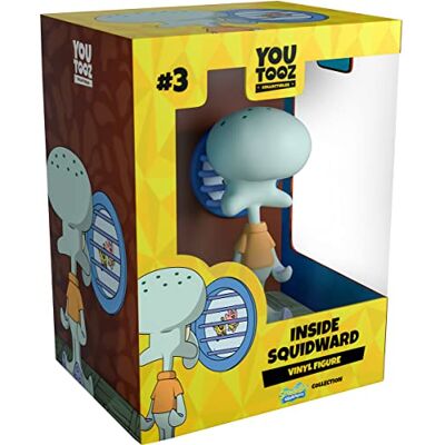 Youtooz Inside Squidward Vinyl-Figur, 10,2 cm Squidward Collectible, basierend auf Internet Meme Sinking Feeling Vinyl-Figur – Spongebob Kollektion basierend auf TV-Cartoon-Serie Youtooz Inside Squidward Vinyl-Figur, 10,2 cm Squidward Collectible, basierend auf Internet Meme Sinking Feeling Vinyl-Figur – Spongebob Kollektion basierend auf TV-Cartoon-Serie