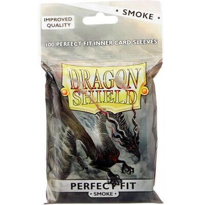 Dragon Arcane Tinman ART13023 AT-13023 -Perfect Fit Standard Sleeves 100pk-Smoke, Smoke, One Size Dragon Arcane Tinman ART13023 AT-13023 -Perfect Fit Standard Sleeves 100pk-Smoke, Smoke, One Size