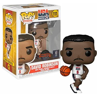 POP NBA USA Basketball David Robinson 111 Special Edition Funko ! Vinyl Figur POP NBA USA Basketball David Robinson 111 Special Edition Funko ! Vinyl Figur