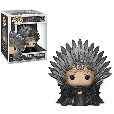Funko Pop! Deluxe: Game 0: Cersei Lannister Sitting On Iron Throne Collectible Figure Game of Thrones Vinyl-Sammelfigur Geschenkidee Offizielle Handelswaren TV Fans Funko Pop! Deluxe: Game 0: Cersei Lannister Sitting On Iron Throne Collectible Figure Game of Thrones Vinyl-Sammelfigur Geschenkidee Offizielle Handelswaren TV Fans