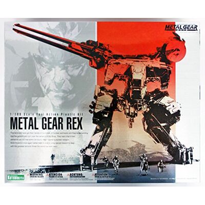 Kotobukiya KP-221 Solid Metal Gear REX Plastikmodellbausatz, Schwarz, 23 cm Kotobukiya KP-221 Solid Metal Gear REX Plastikmodellbausatz, Schwarz, 23 cm