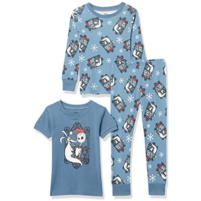 Amazon Disney Marvel Star Wars Unisex Baby Eng anliegende Baumwoll-Schlafanzüge, Nightmare Santa Jack, 18 Monate Amazon Disney Marvel Star Wars Unisex Baby Eng anliegende Baumwoll-Schlafanzüge, Nightmare Santa Jack, 18 Monate